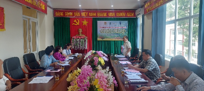 Đoàn công tác của UNDP/GEF-SGP làm việc với Ủy ban nhân dân huyện Lắk